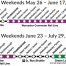 Thumbnail image for Interrupted train services on weekends this summer starting May 26; free shuttles to cover gaps