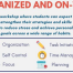 Thumbnail image for Helping middle & high school students be “Organized and On Time” – weekly workshop series