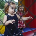 bouncy houses are alway a hit with the tots (by Susan Fitzgerald)