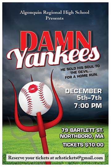 20131125_Damn Yankees Poster
