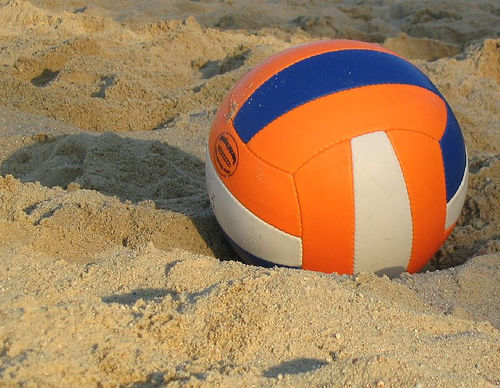 Pick up your volleyball and head to the sand