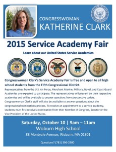 2015 service academy fair flyer