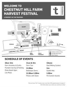 Event map and schedule