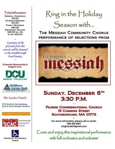 messiah concert flyer