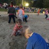 volleyball court (or sandpit) - summer nights 2017 by Mary Silvestri Simmons