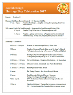 Heritage Day 2017 official schedule