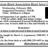 American Heart Association Heart Saver CPR