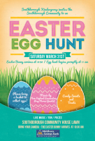 2018 Easter Egg Hunt flyer