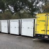 storage pods in library parking lot