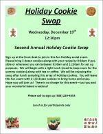 holiday cookie swap