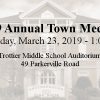 2019 Annual Town Meeting