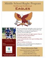 NS Middle School Rugby flyer