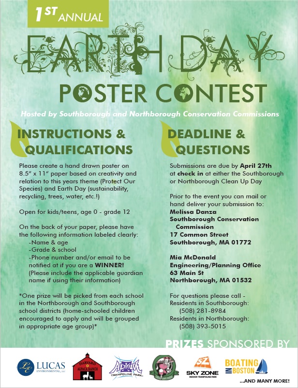 Earth Day art contest Conservation holds poster contest for kids of all ages and grades My