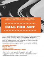 Call for Art and safe the date flyer