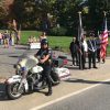 Public safety vehicles led the parade (from Southborough Police Dept's Facebook post)