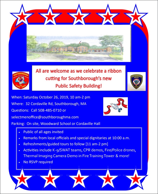 Public Safety Building Ribbon Cutting Ceremony and Tours on Saturday ...
