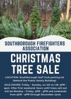 SFA Christmas Tree sale flyer