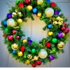 Southborough Gardeners Wreath 3 - Bright Ornaments with Bells