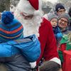 Santa took his time greeting his fans (Santa Day by Beth Melo)