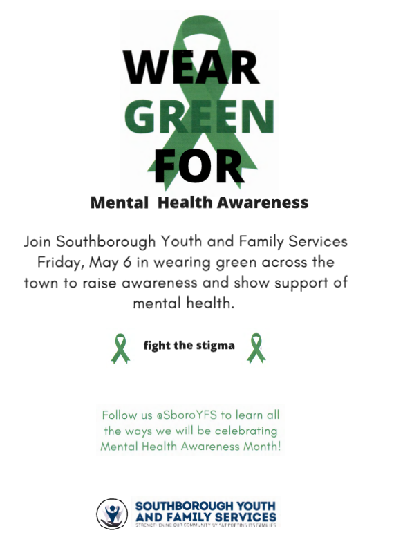 Wear Green on Friday; Register for "Forest Bathing" and other Mental