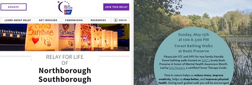 Post image for Weekend at a Glance: ARHS Improv, Relay for Life, Cookbook Club, and Community Walks/Forest Baths (Updated)