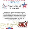 4th of July Parade flyer