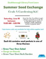 Seed Library flyer