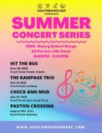 Summer Concert Series flyer