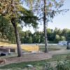 public view from Deerfoot Road of 84 Main St pond and Gazebo - by Beth Melo