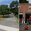 21 Main Street and old fire station (L-R from Google Maps and by Susan Fitzgerald)