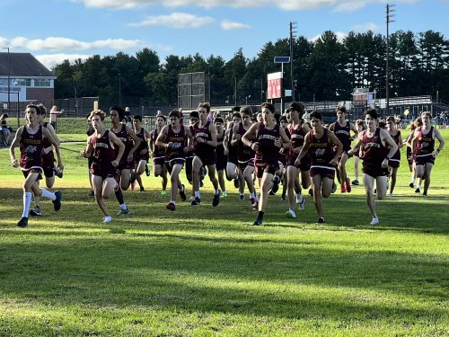 ARHS Titans Boys Cross Country from tweet by @ARHSAthletics