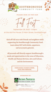 SCF Fall Fest Flyer