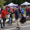 U.S. Congressman Jim McGovern greeting the crowd (from his Facebook page)