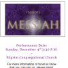 Messiah Concert rehearsal flyer