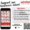 Mooyah App fundraiser instructions