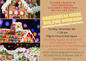 Gingerbread House Building Workshop