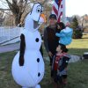 Olaf at Santa Day 2018 (by Beth Melo)