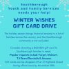 Winter Wishes Gift Card Drive flyer