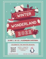 NAHS Winter Wonderland 2022 flyer