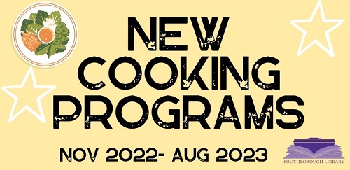 Sign up to “Get Cooking!” through the Library