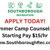 Southborough Rec Camp Counselor ad
