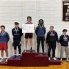 Rafael Knapp won 1st place in the Wrestling Sectionals for his class