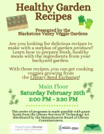 Healthy Garden Recipes flyer