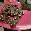 Kim Larkin's chocolate bark (from Leominster Public Library Facebook post)
