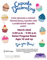 Cupcake Decorating - updated flyer