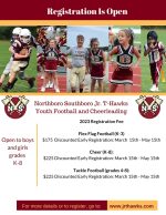 T-Hawks registration flyer 2023