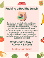 Packing a Healthy Lunch flyer