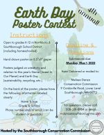 Earth Day Poster Contest flyer