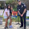 Aanya Rustgi & Sarina Sethi, Love is Beautiful - with Chief Newell (photo by Beth Melo)