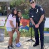 Aanya Rustgi & Sarina Sethi, Love is Beautiful - with Chief Newell (photo by Beth Melo)